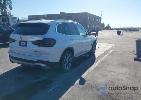 2024 BMW X3 xDrive30I z USA, uszkodzony, nr VIN 5UX53DP0XR9T38801